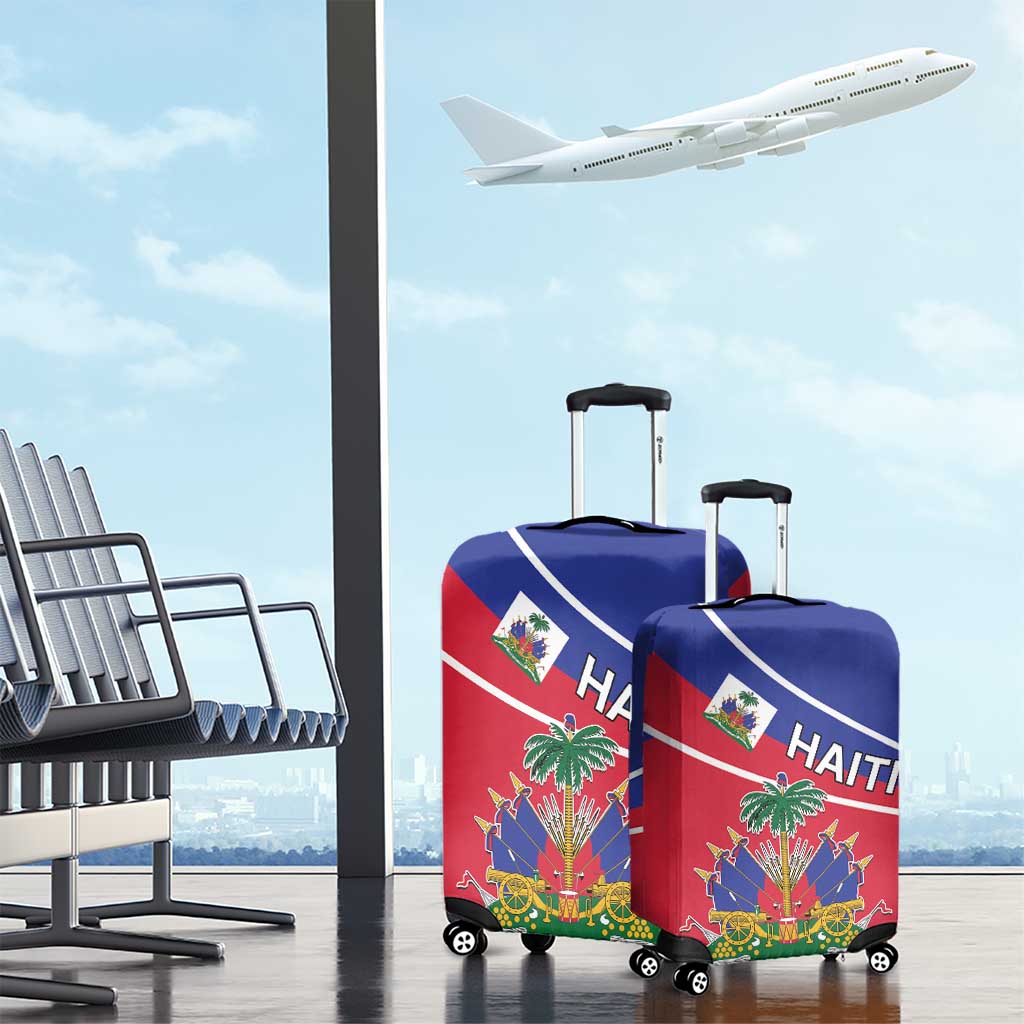 Haitian Flag Day 18 May Luggage Cover Jounen Drapo Ayisyen LT17