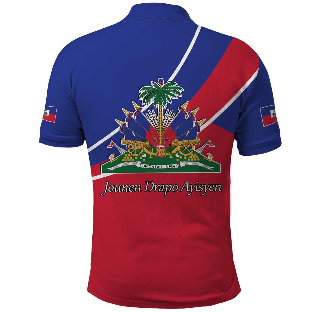 Haitian Flag Day 18 May Polo Shirt Jounen Drapo Ayisyen LT17