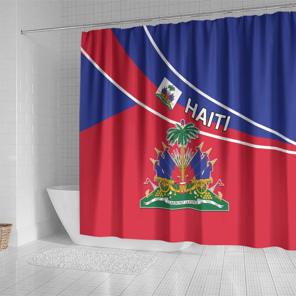 Haitian Flag Day 18 May Shower Curtain Jounen Drapo Ayisyen LT17
