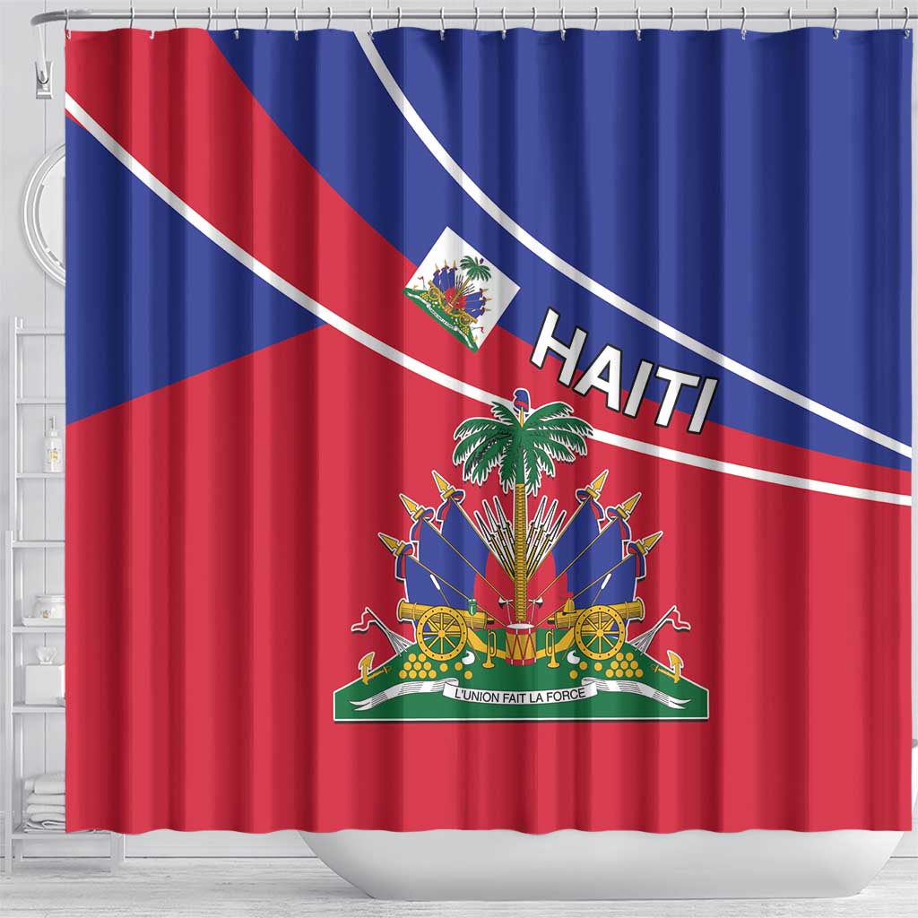 Haitian Flag Day 18 May Shower Curtain Jounen Drapo Ayisyen LT17