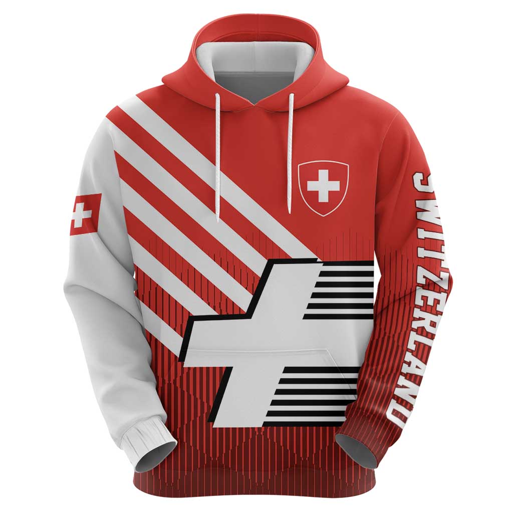 Switzerland Coat of Arms Hoodie Swiss Greek cross LT17