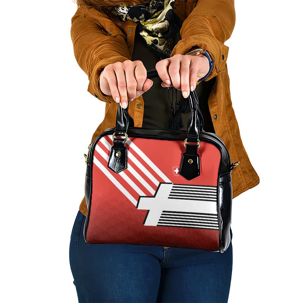 Switzerland Coat of Arms Shoulder Handbag Swiss Greek cross LT17