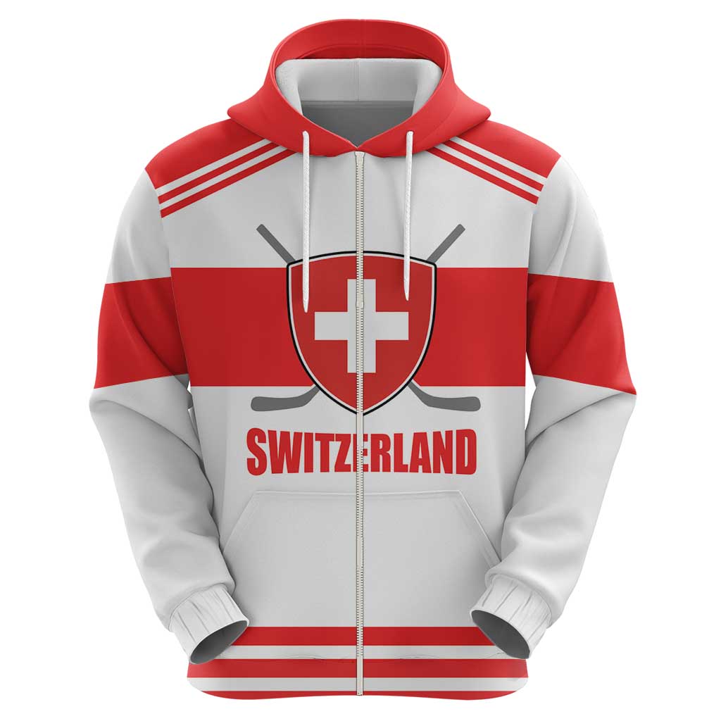 Custom Switzerland Ice Hockey Hoodie Come on La Nati LT17