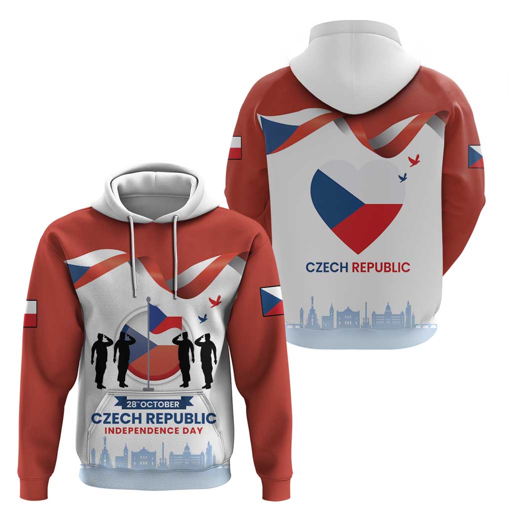 Czech Republic Independence day Hoodie Den Vzniku Samostatneho Ceskoslovenskeho Statu LT17