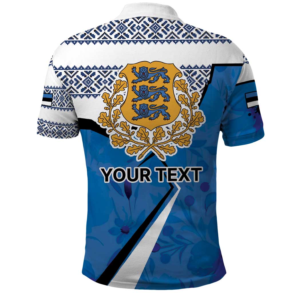 Estonia Coat of arms Personalized Polo Shirt Eesti riigivapp LT17