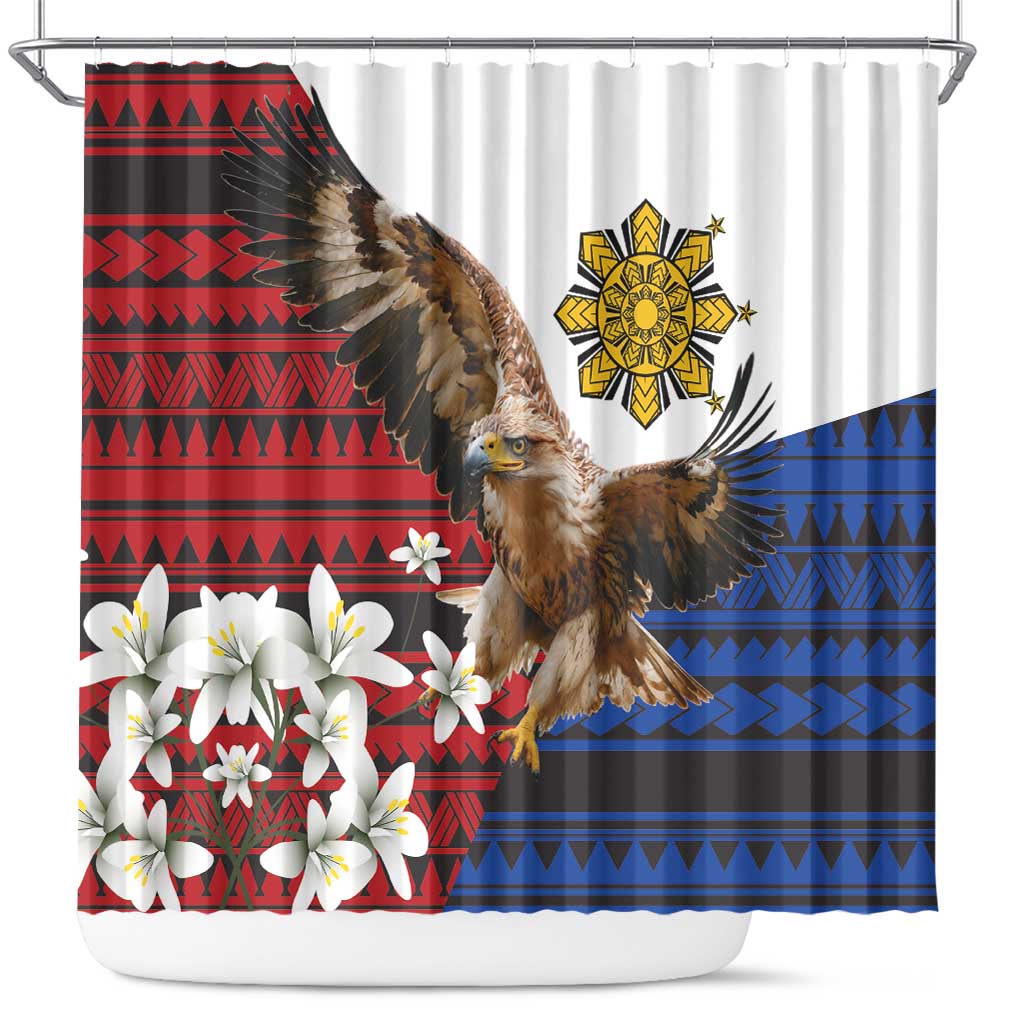 Philippine Eagle Week Shower Curtain Philipino Patern LT17
