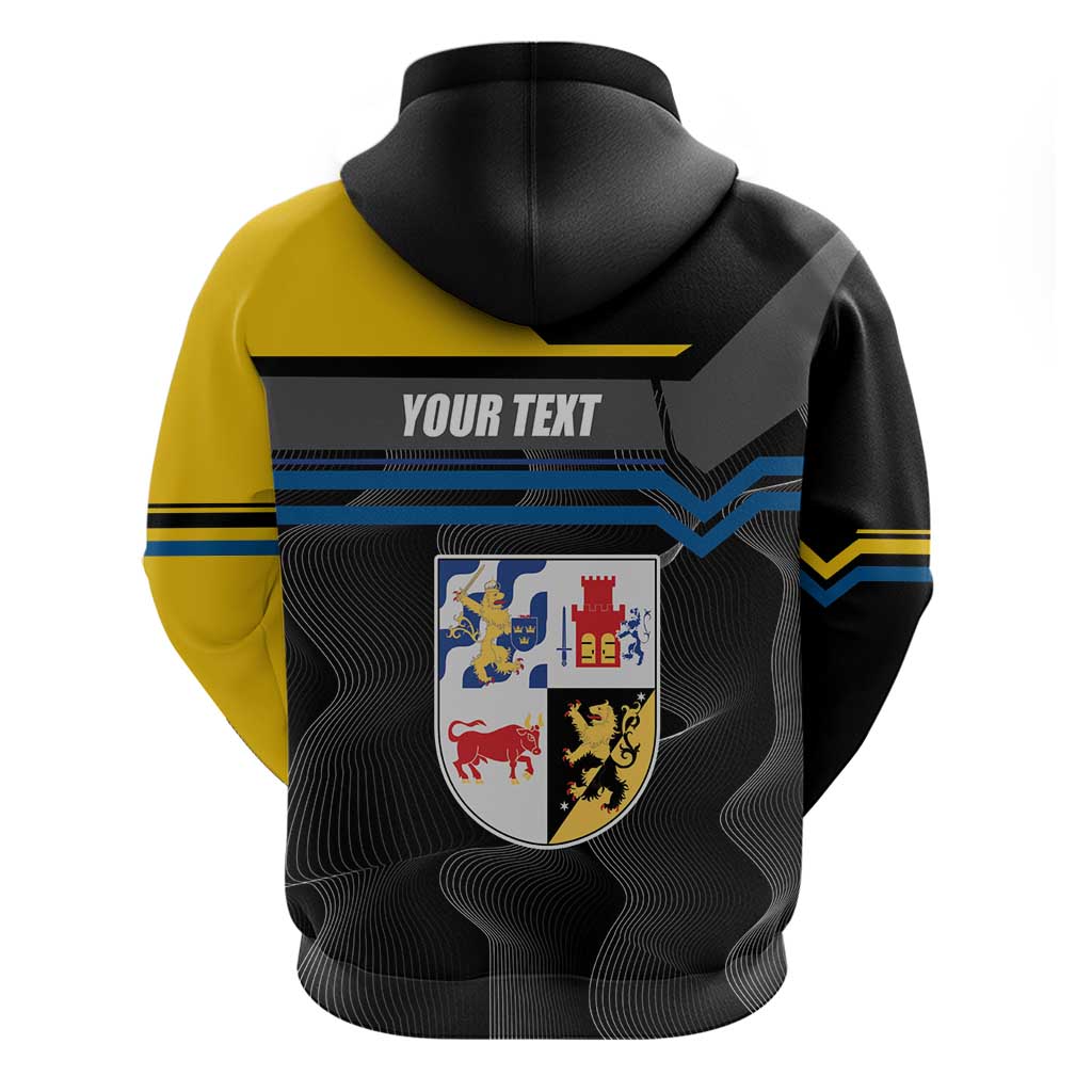 Personalized Kingdom of Sweden Gothenburg Hoodie Sweden Vastra Gotaland County LT17