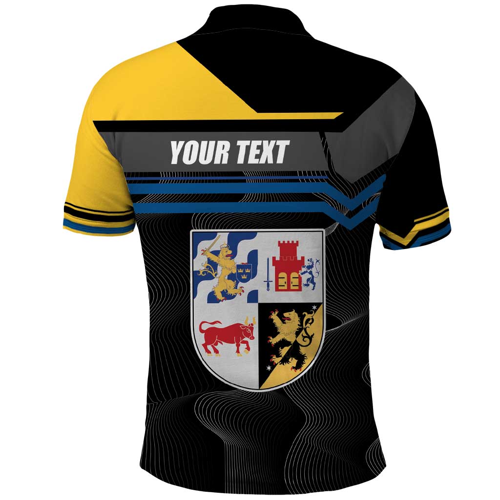Personalized Kingdom of Sweden Gothenburg Polo Shirt Sweden Vastra Gotaland County LT17