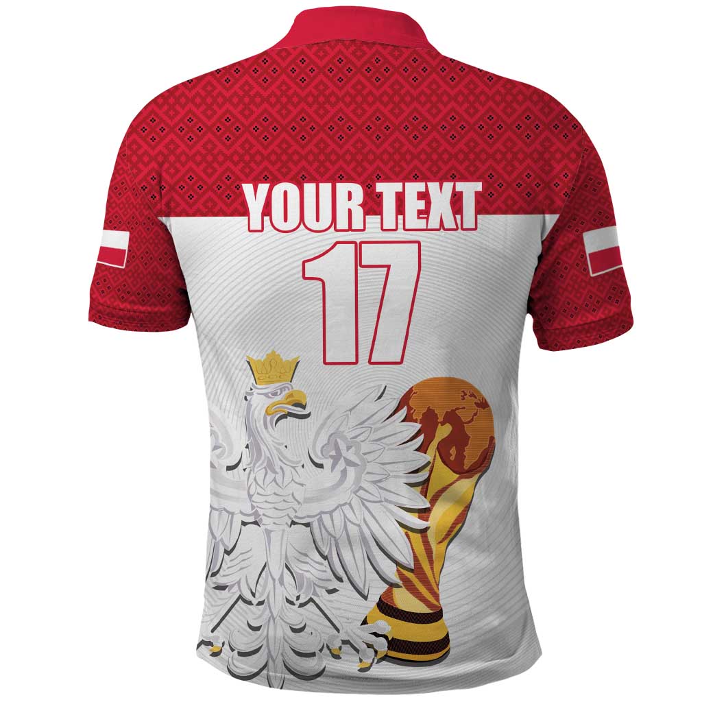 Custom Poland Football Champions Polo Shirt Sporty Style LT17