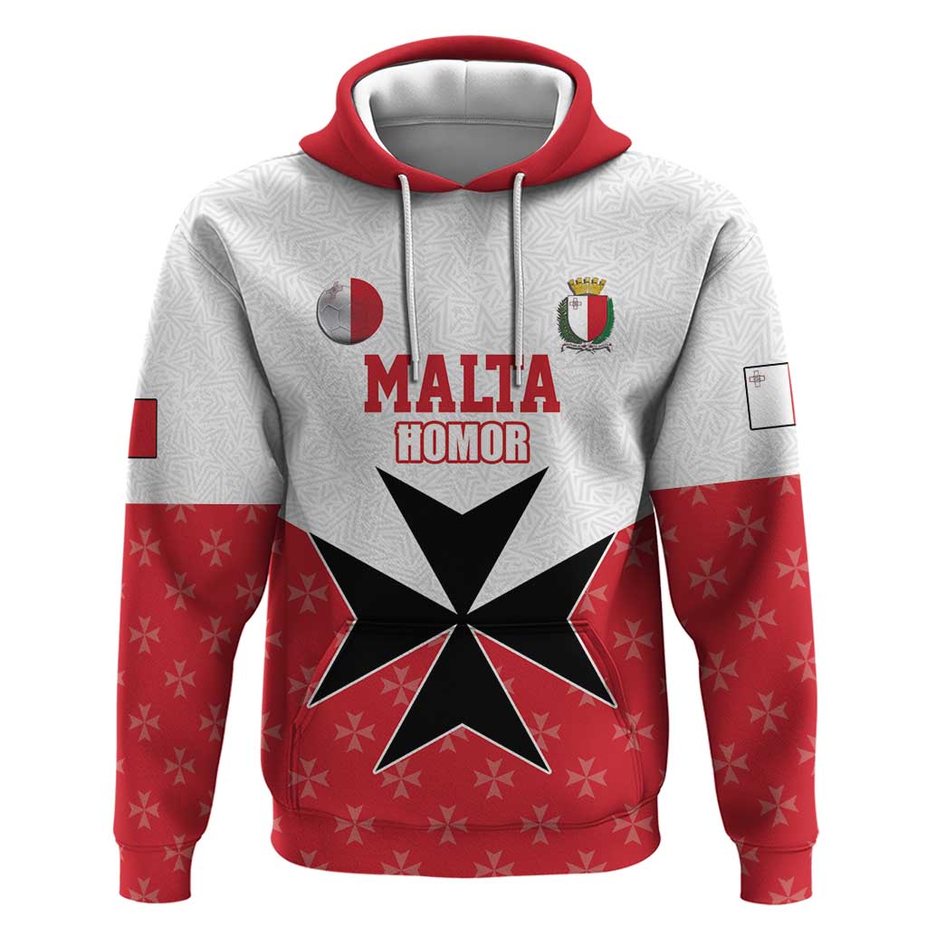 Custom Malta Football Champions Hoodie Sporty Style LT17