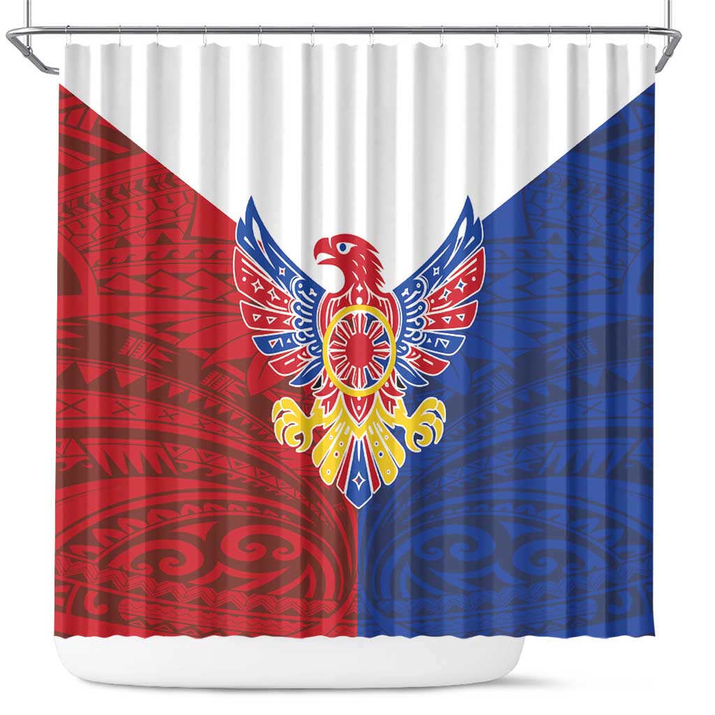 Philippine Eagle Week Shower Curtain Filipino Patern LT17