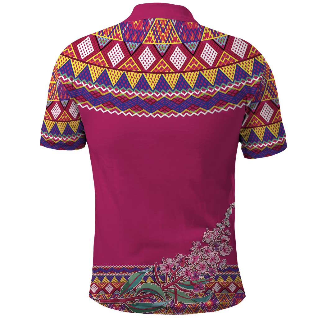 Greenland National Day Polo Shirt Inuit Kalaallisuut style LT17