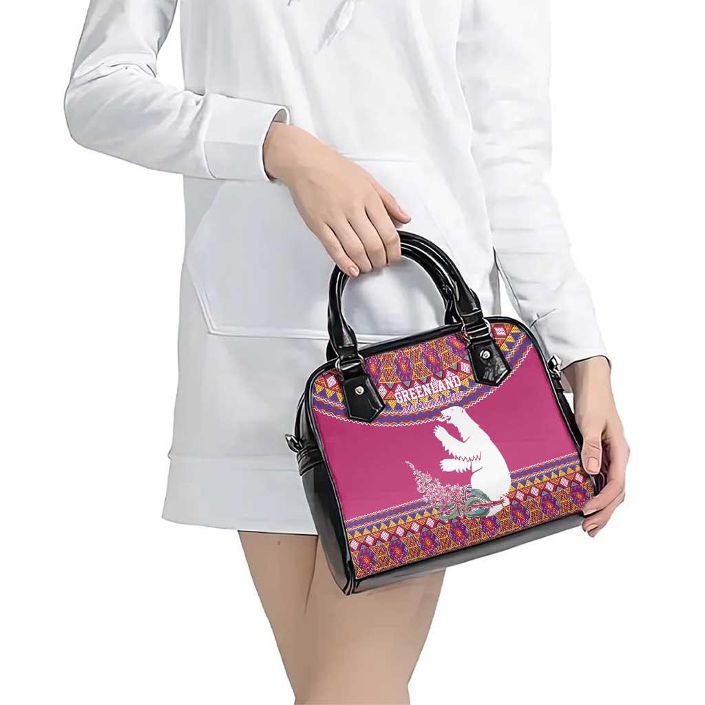Greenland National Day Shoulder Handbag Inuit Kalaallisuut style LT17