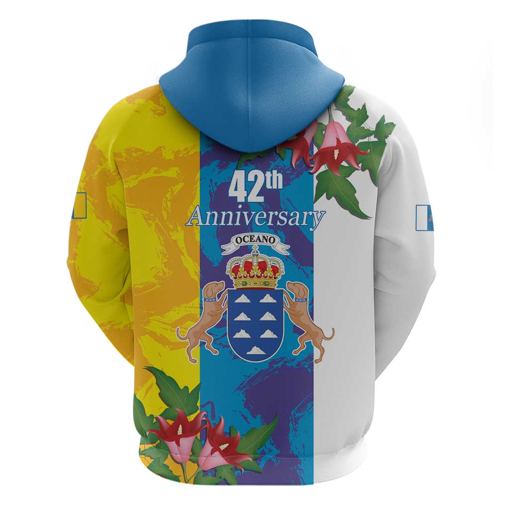 Canary Islands Dia de Canarias Hoodie 42th Anniversary LT17