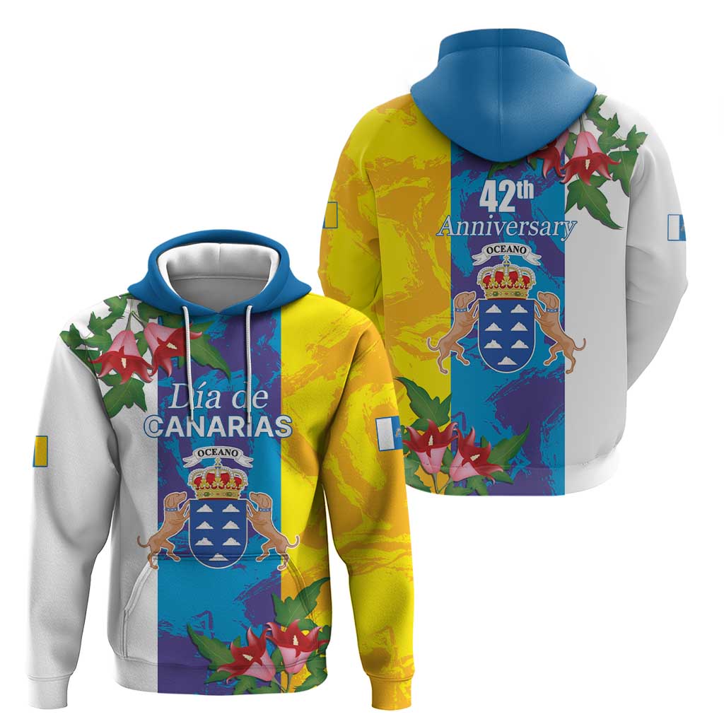 Canary Islands Dia de Canarias Hoodie 42th Anniversary LT17