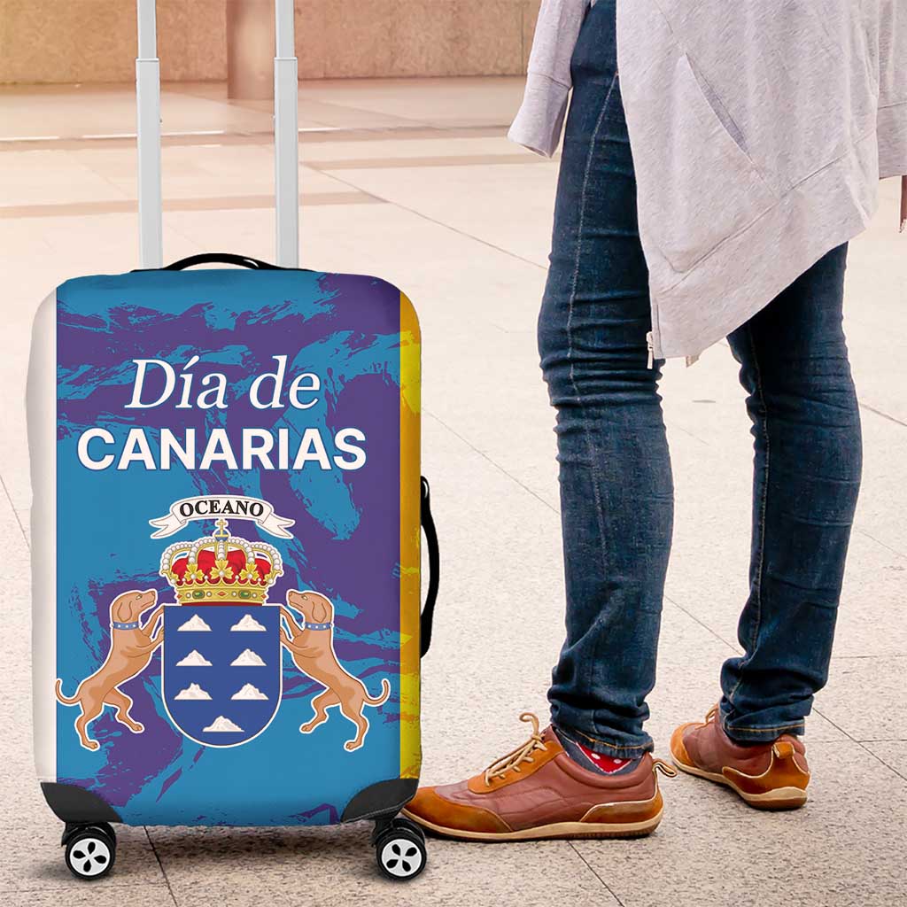 Canary Islands Dia de Canarias Luggage Cover 42th Anniversary LT17