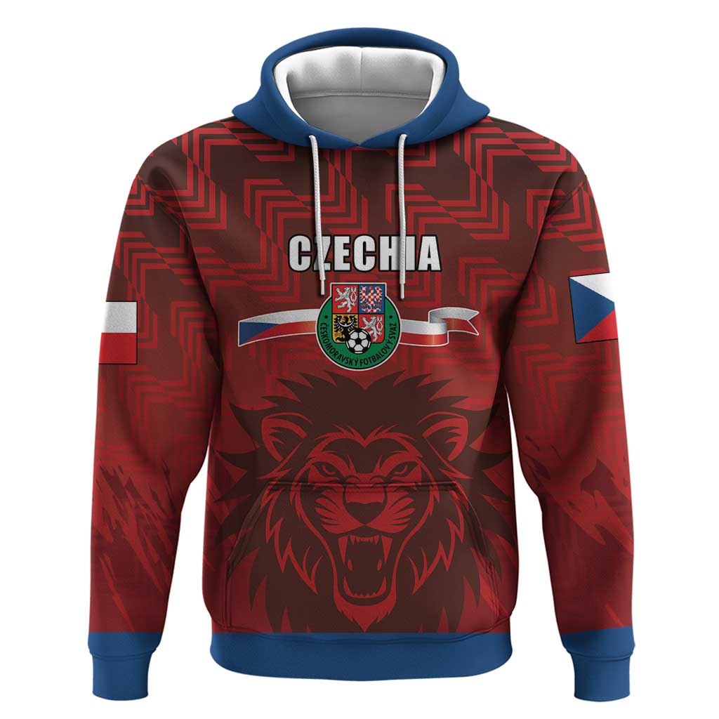 Czech Republic Football Custom Hoodie Sporty Style LT17