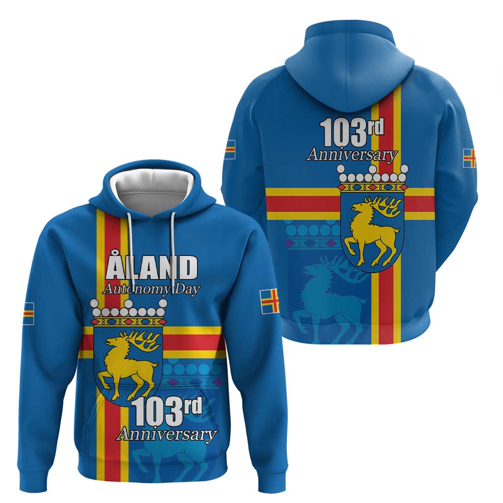 Aland's Autonomy Day Hoodie 103rd Anniversary LT17