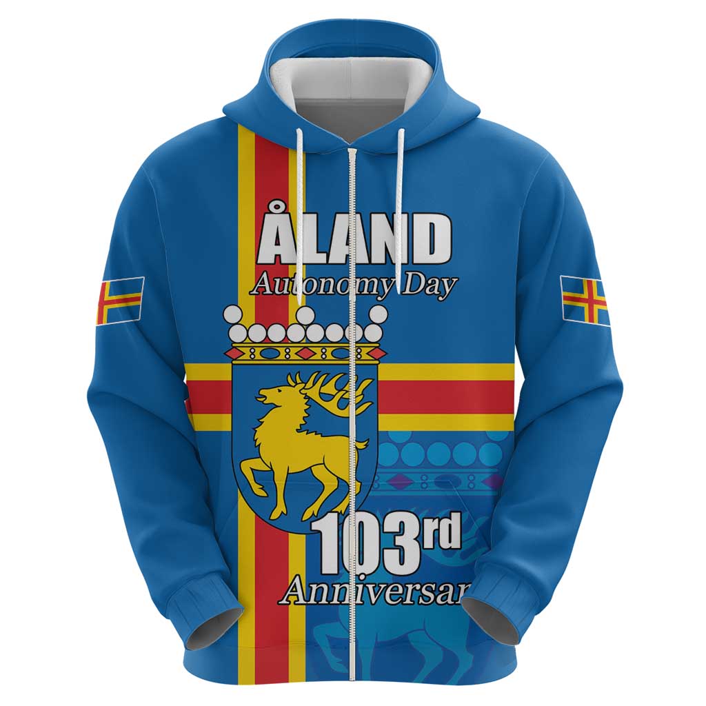 Aland's Autonomy Day Hoodie 103rd Anniversary LT17