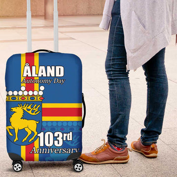 Aland's Autonomy Day Luggage Cover 103rd Anniversary LT17