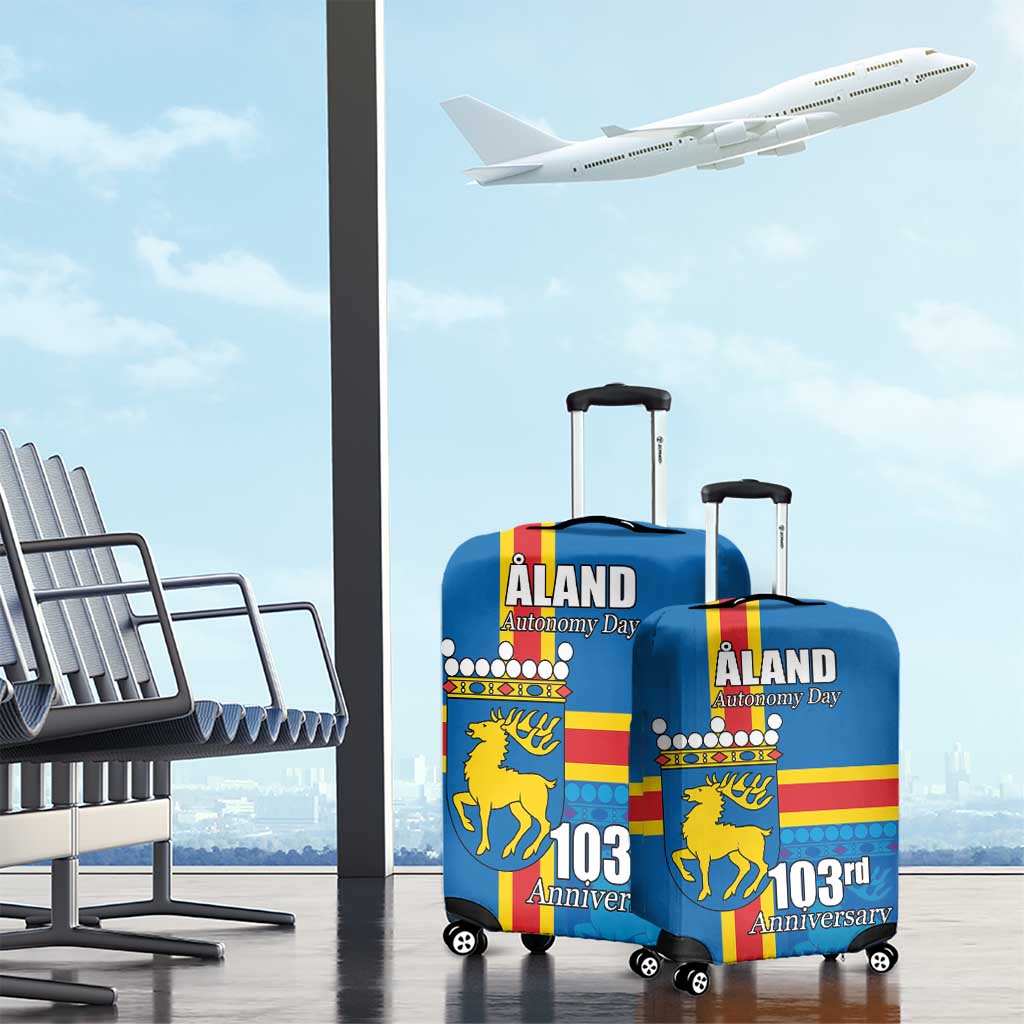 Aland's Autonomy Day Luggage Cover 103rd Anniversary LT17