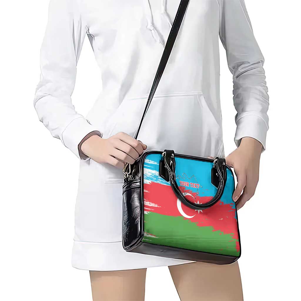 Personalized Azerbaijan Flag Style Shoulder Handbag Azerbaijani Flag Day LT17
