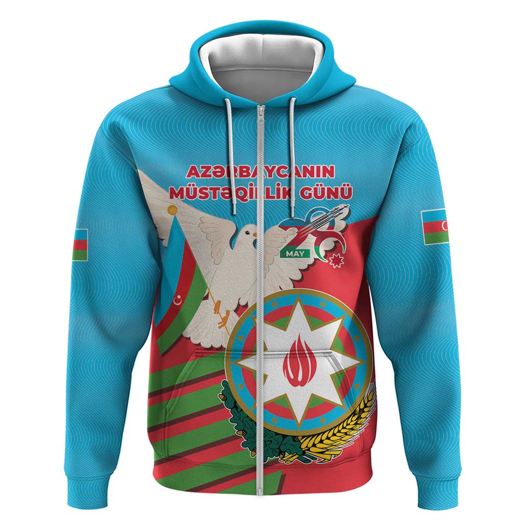 Azerbaijan Independence Day Hoodie Mustəqillik Gunu LT17