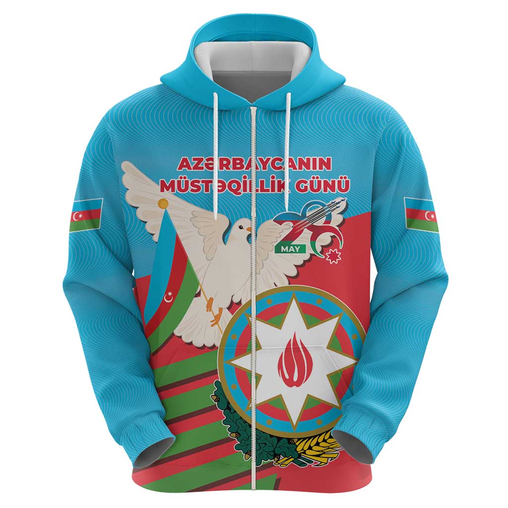 Azerbaijan Independence Day Hoodie Mustəqillik Gunu LT17