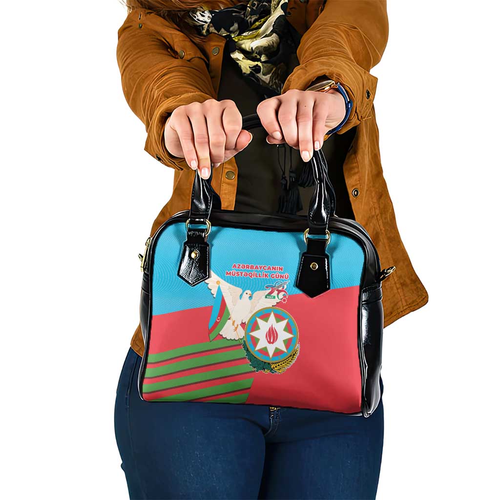 Azerbaijan Independence Day Shoulder Handbag Must?qillik Gunu LT17