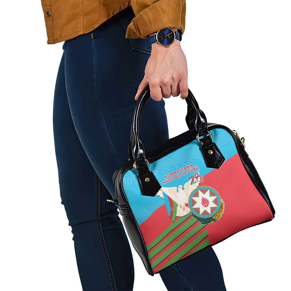 Azerbaijan Independence Day Shoulder Handbag Must?qillik Gunu LT17