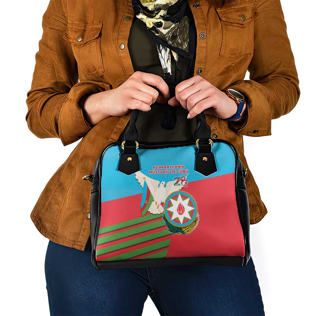 Azerbaijan Independence Day Shoulder Handbag Must?qillik Gunu LT17