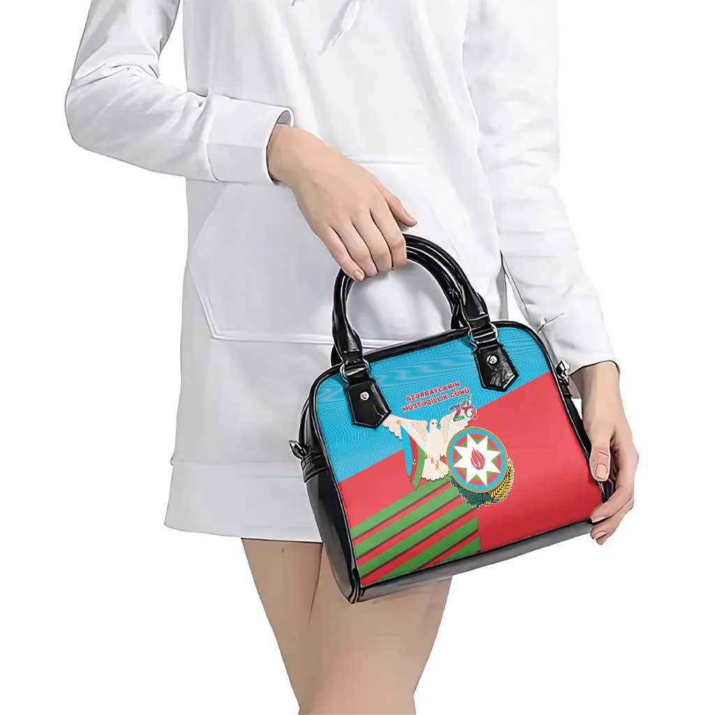 Azerbaijan Independence Day Shoulder Handbag Must?qillik Gunu LT17