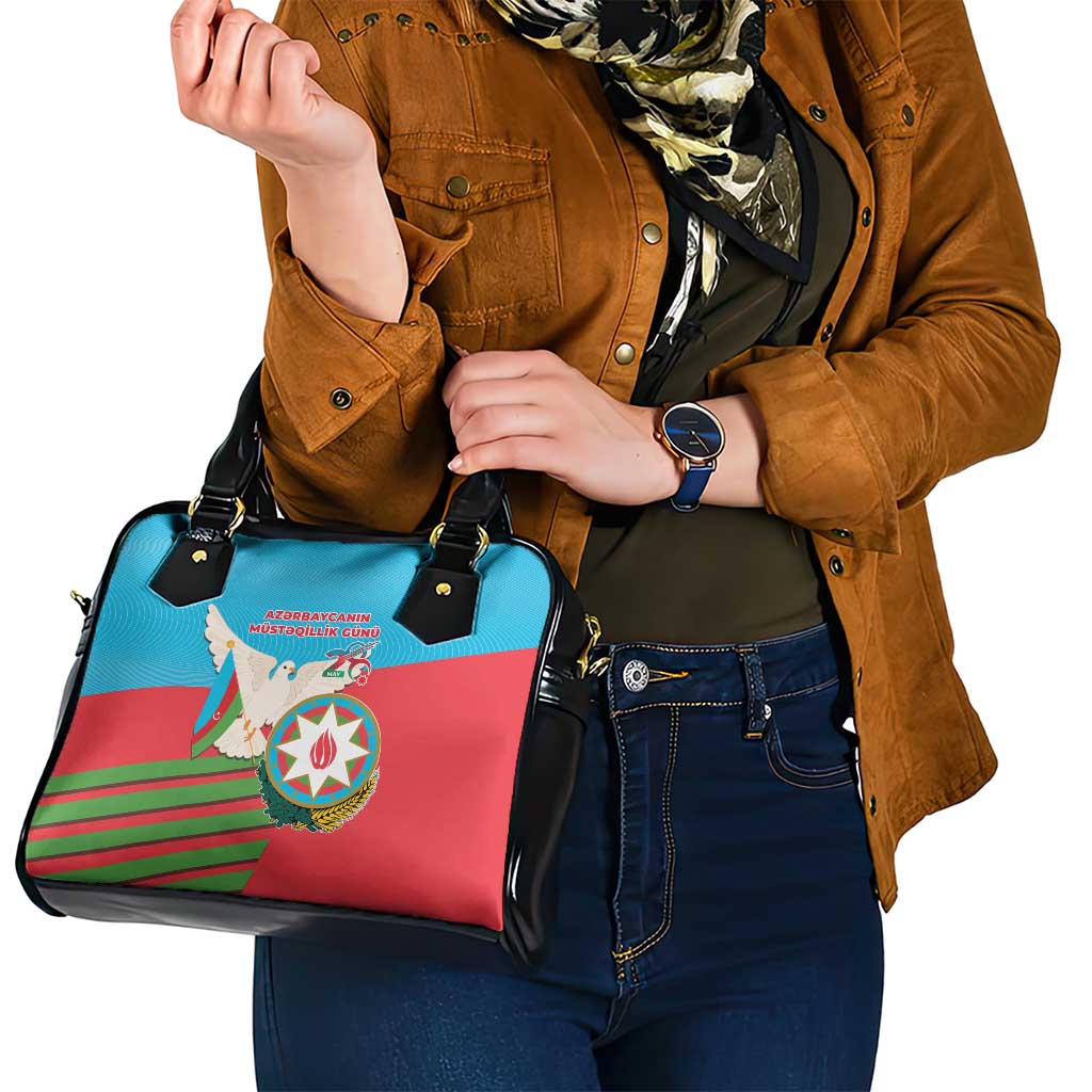 Azerbaijan Independence Day Shoulder Handbag Must?qillik Gunu LT17