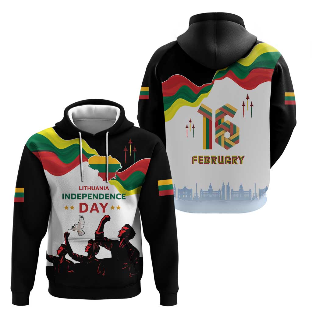 Lithuania Independence Day Hoodie 16th February LT17