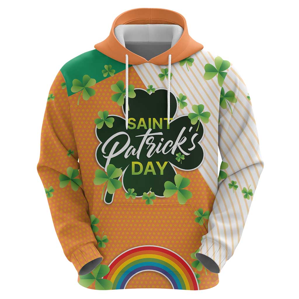 Ireland Irish Leprechaun with Shamrock Hoodie Ireland 17th March Saint Patrick's Day LT17