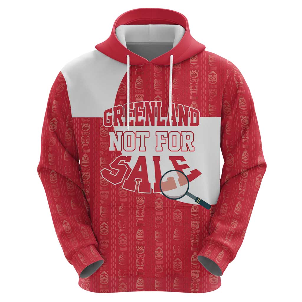 Greenland Not For Sale Hoodie Polar Bear LT17