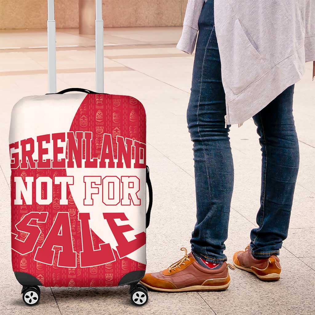 Greenland Not For Sale Luggage Cover Polar Bear LT17