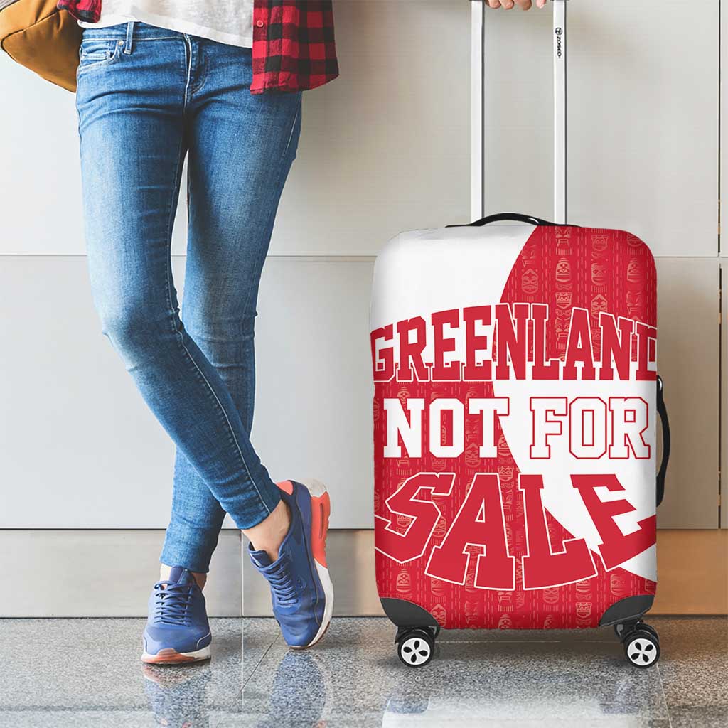 Greenland Not For Sale Luggage Cover Polar Bear LT17