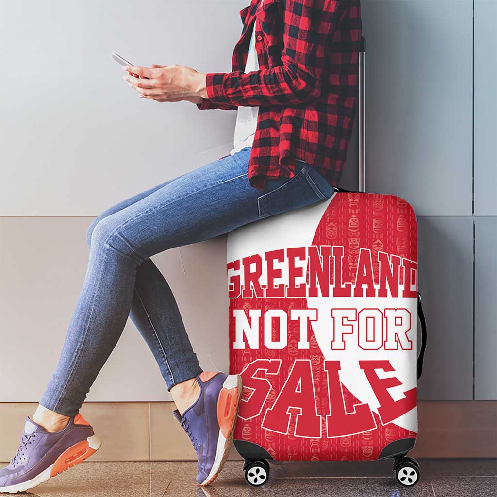 Greenland Not For Sale Luggage Cover Polar Bear LT17