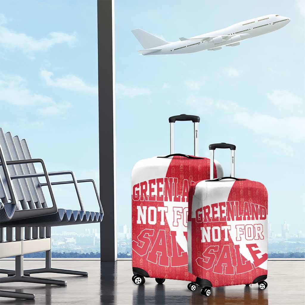 Greenland Not For Sale Luggage Cover Polar Bear LT17