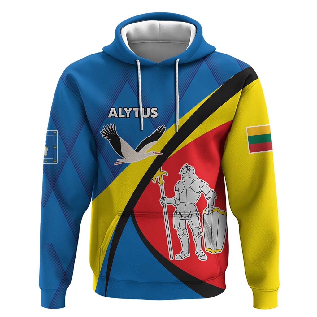 Lithuania Alytus County Hoodie Alytaus Apskritis Coat of Arms LT17