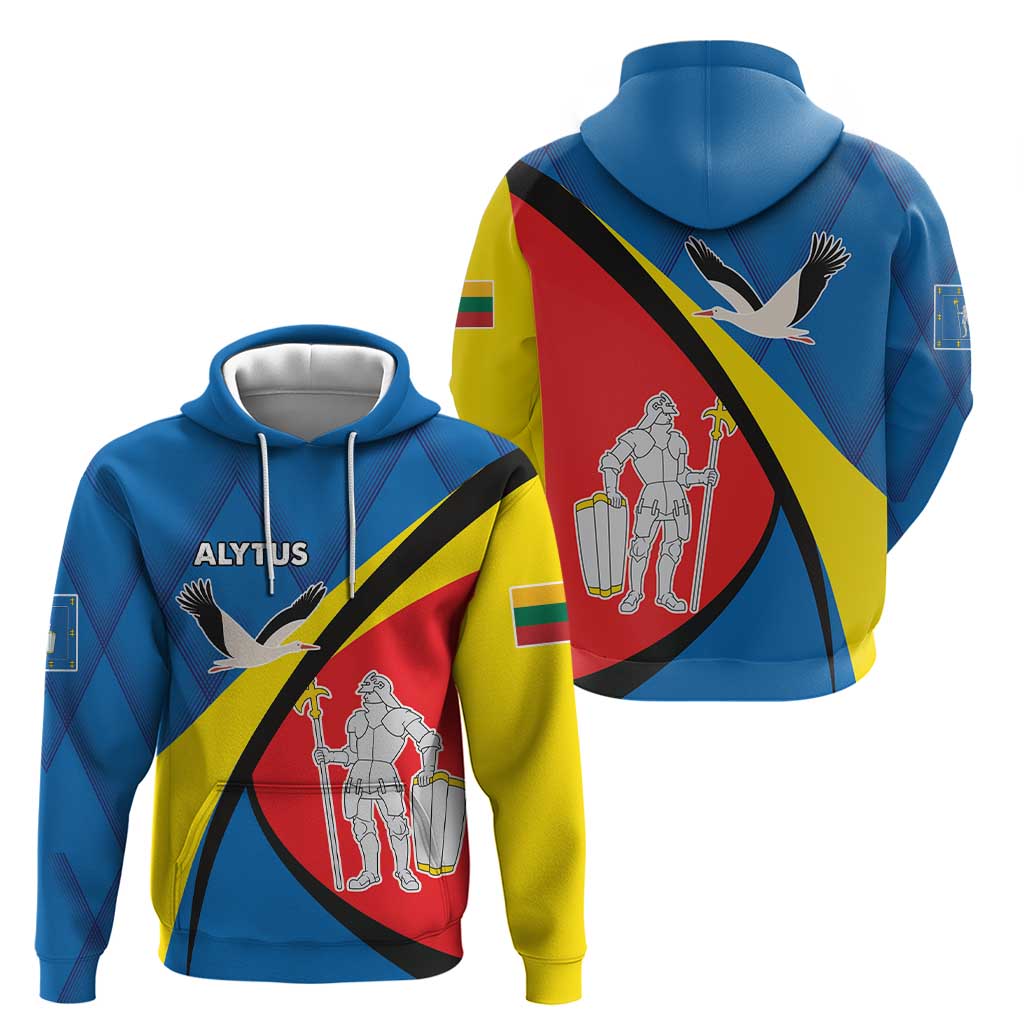 Lithuania Alytus County Hoodie Alytaus Apskritis Coat of Arms LT17