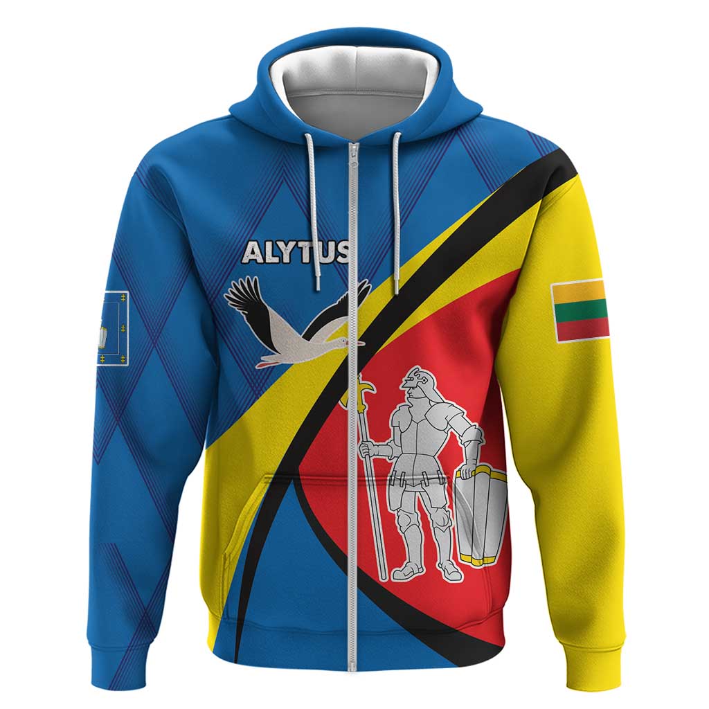 Lithuania Alytus County Hoodie Alytaus Apskritis Coat of Arms LT17