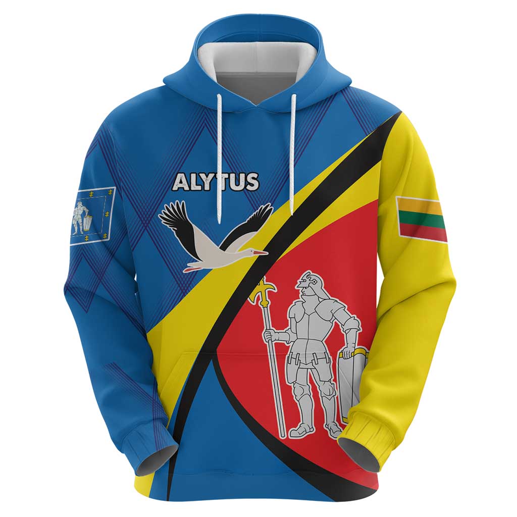 Lithuania Alytus County Hoodie Alytaus Apskritis Coat of Arms LT17