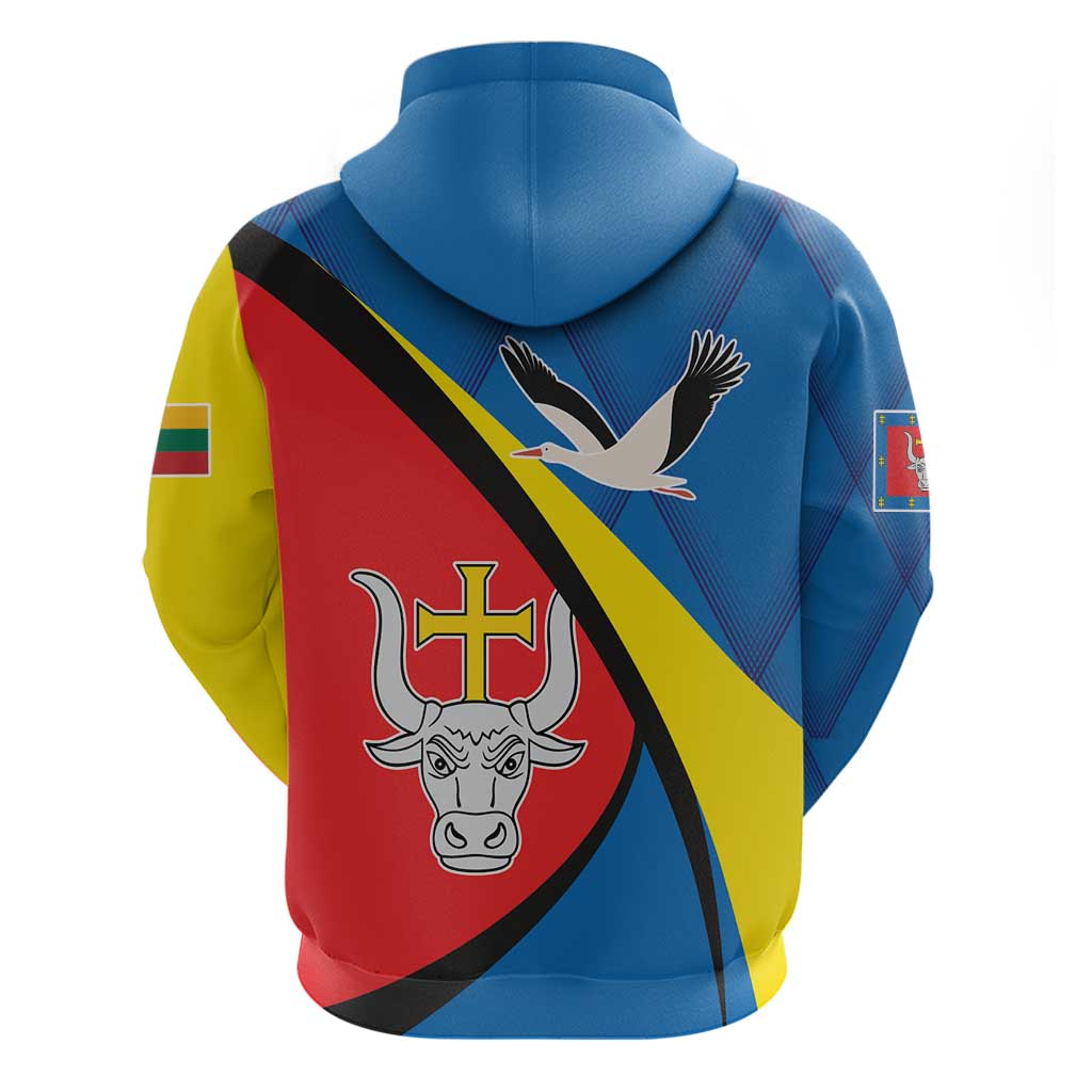 Lithuania Kaunas County Hoodie Kauno Apskritis Coat of Arms LT17