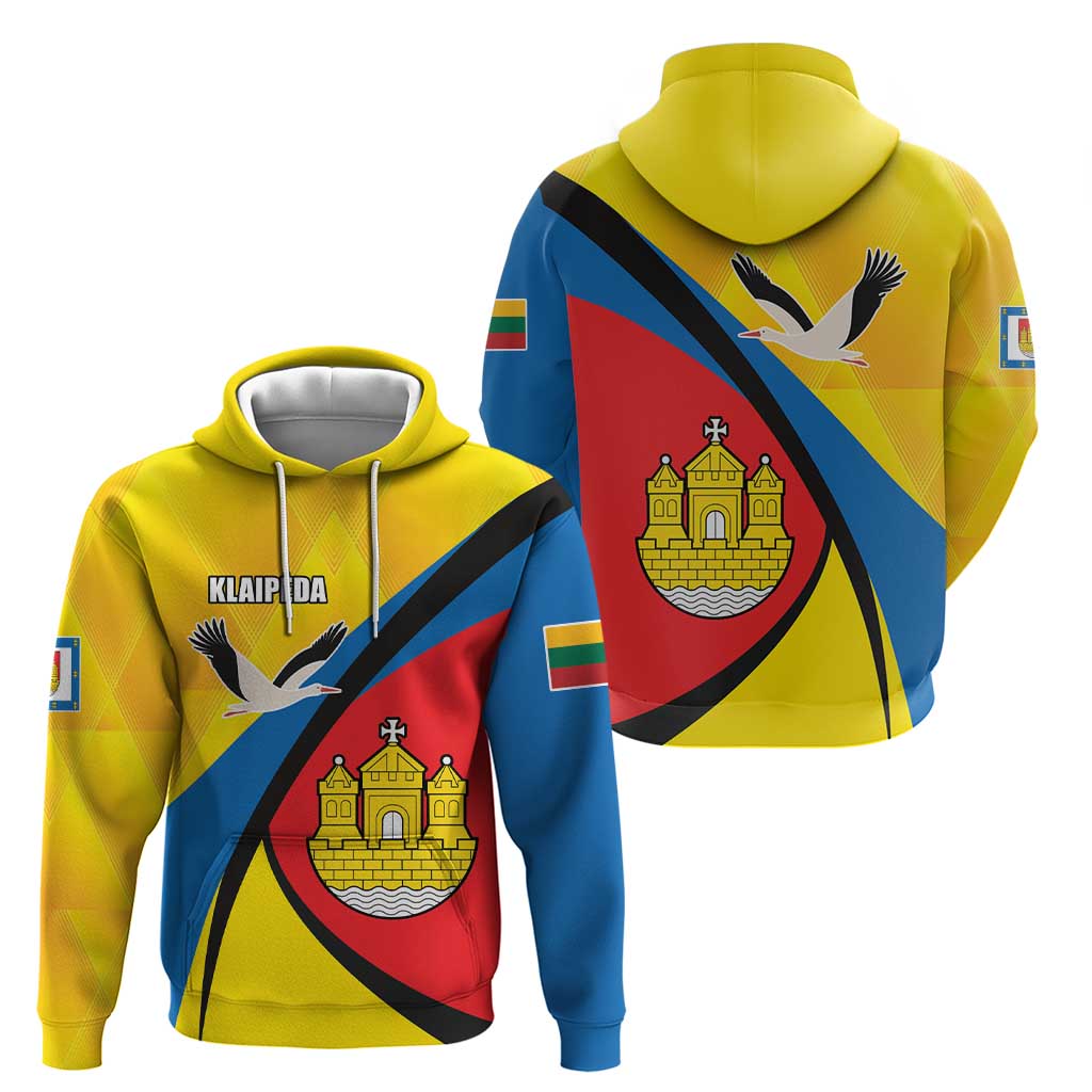 Lithuania Klaipeda Country Hoodie Klaipedos Apskritis Coat of Arms LT17