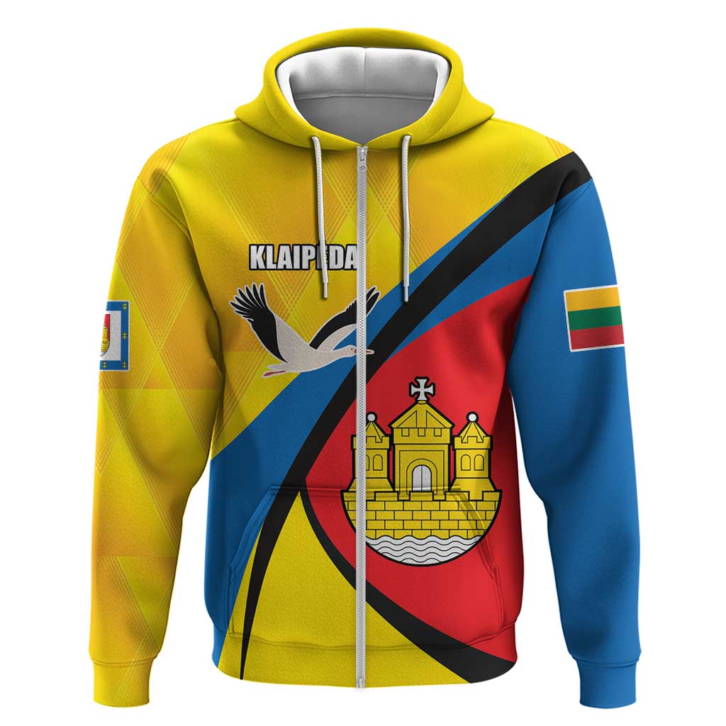 Lithuania Klaipeda Country Hoodie Klaipedos Apskritis Coat of Arms LT17