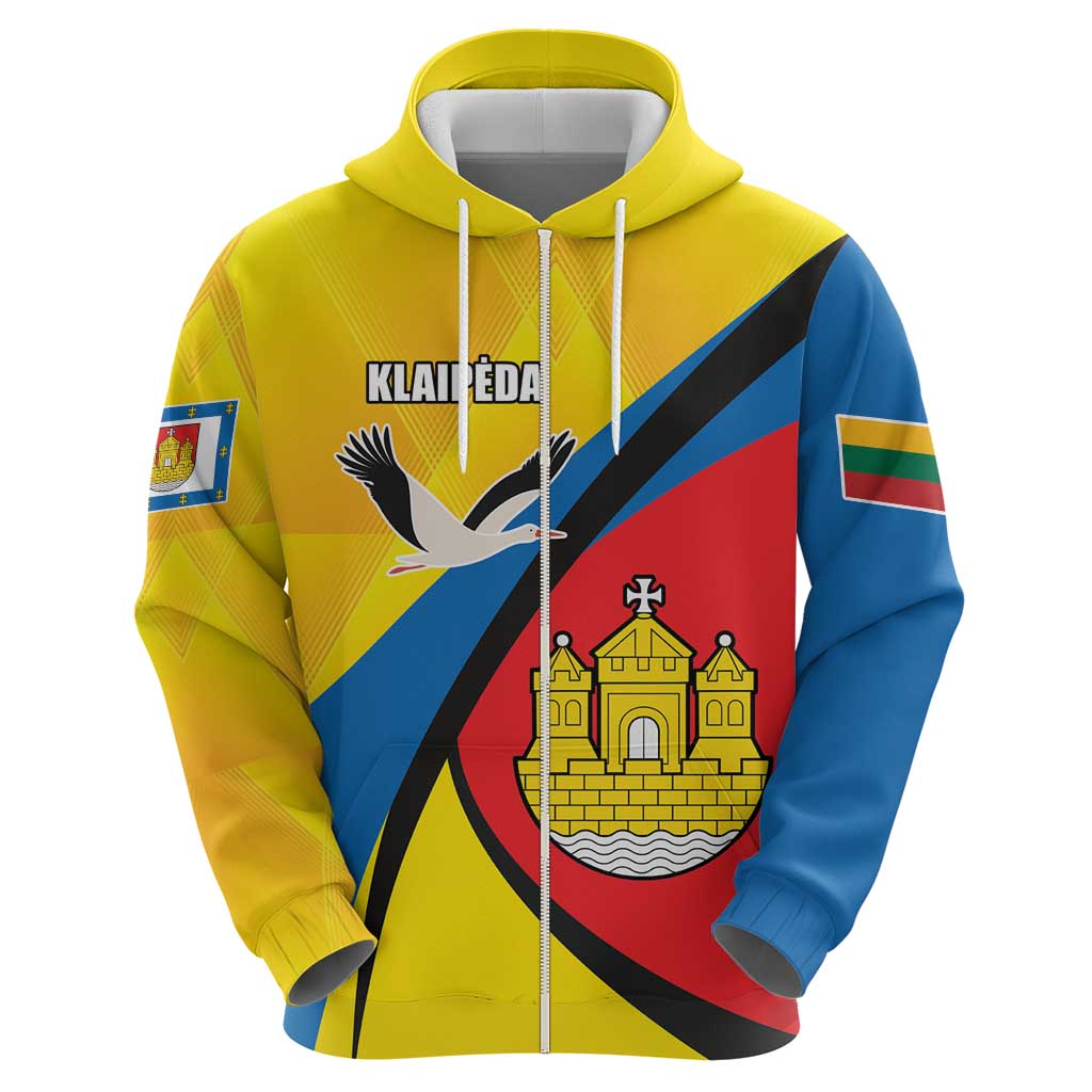 Lithuania Klaipeda Country Hoodie Klaipedos Apskritis Coat of Arms LT17