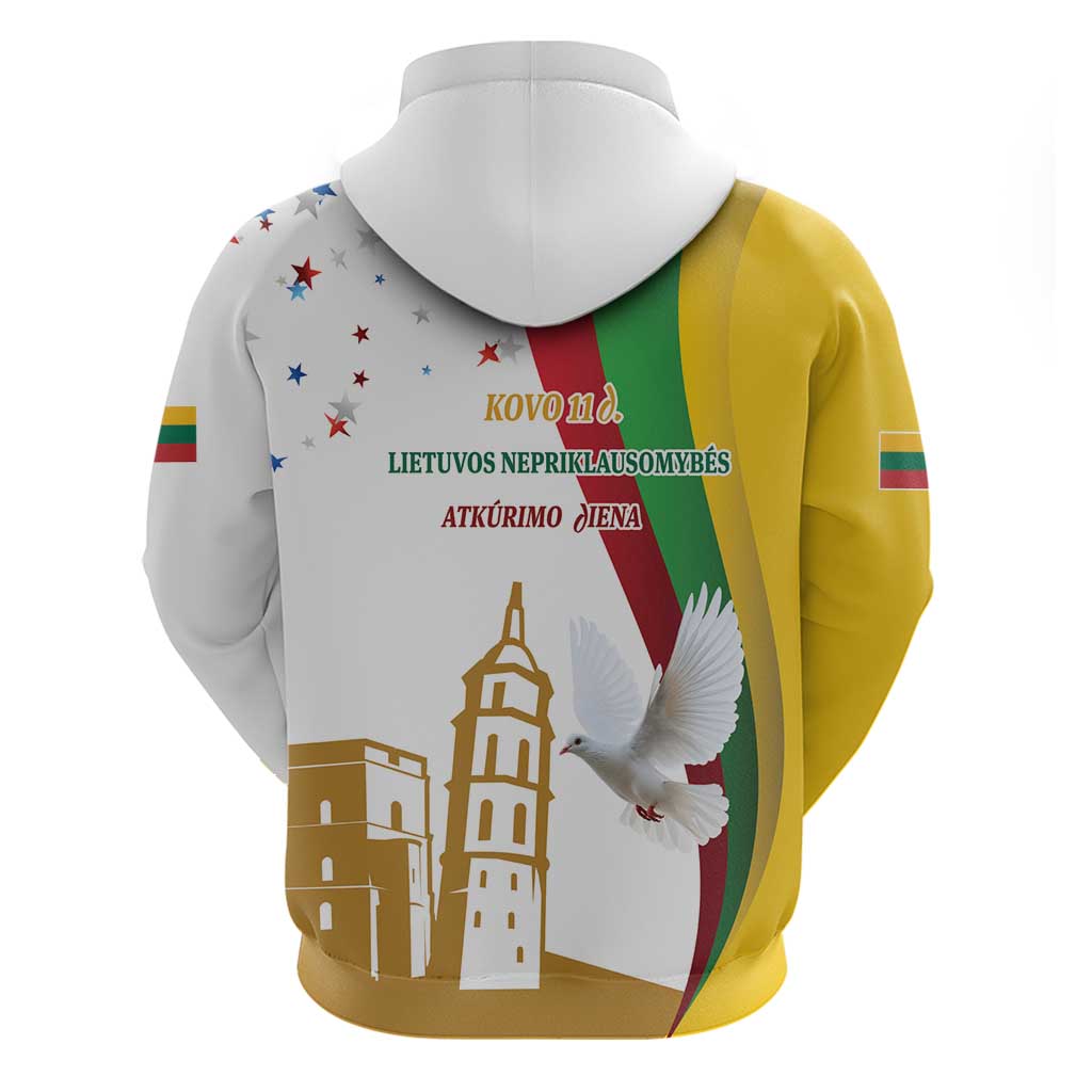 Lithuania Restoration of Independence Day Hoodie 11th March 1990 LT17