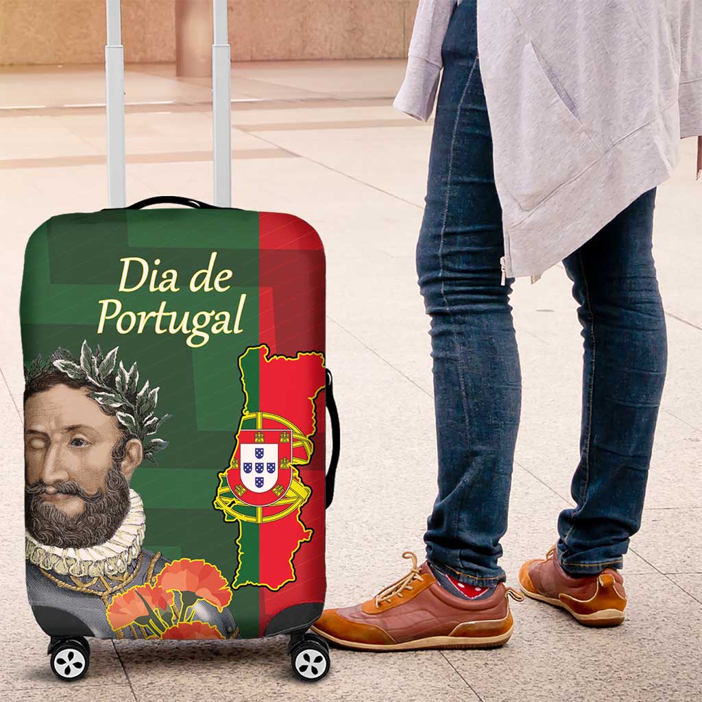Portugal Day 10th June Luggage Cover Luis de Camoes Dia da Portugal LT17